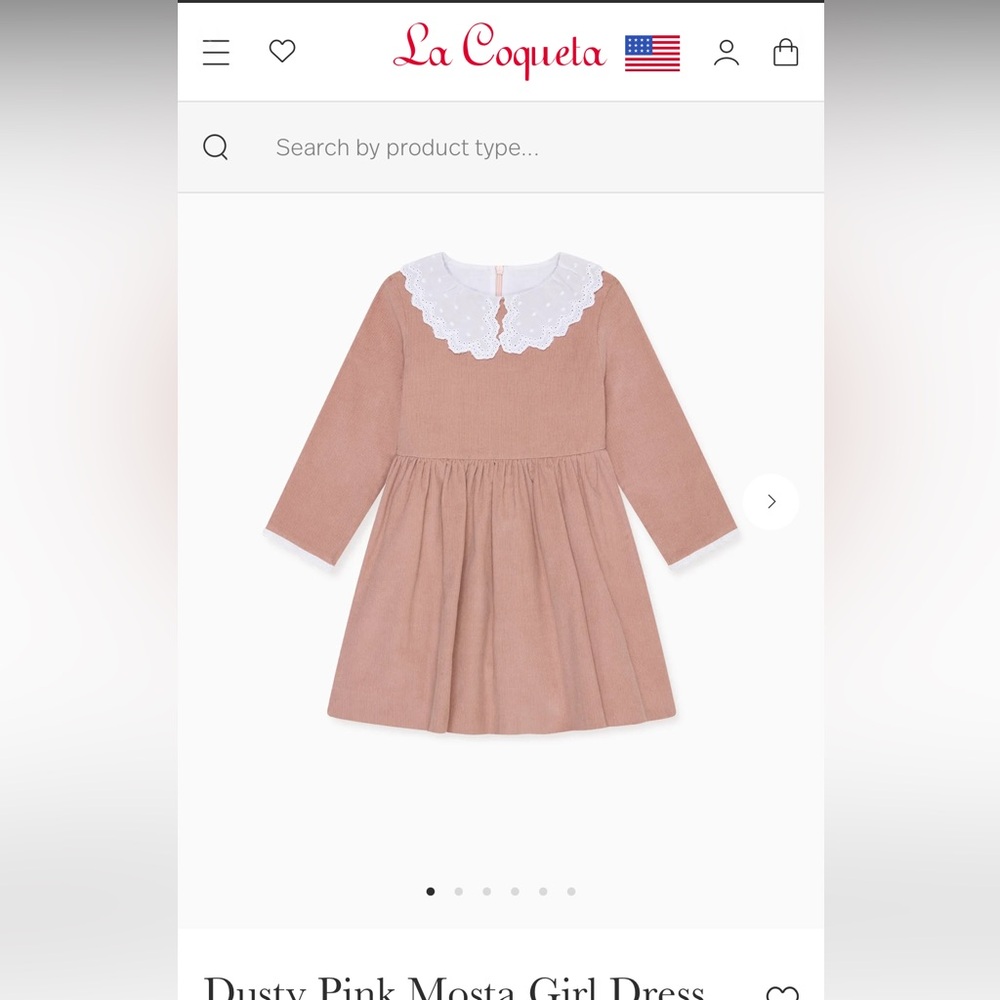 Brand new with tags unworn 3Y current season la coquete dress.